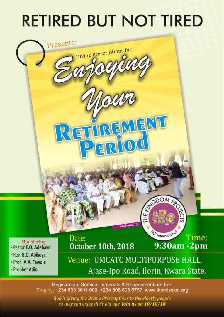 CHRISTIAN RETIREES: assets or liabilities?