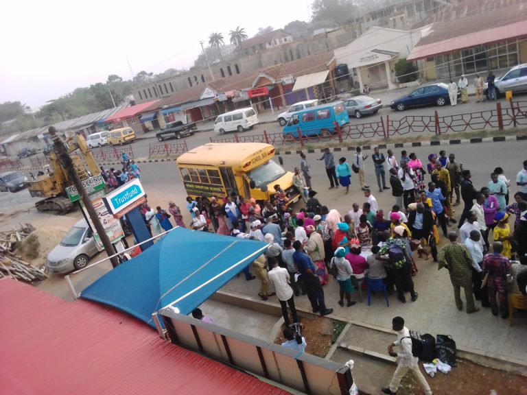 Sorting participants into Vehicles (Ilorin Center)